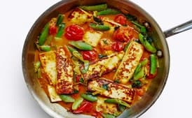 Image of Paneer sa paradajzom i sosem od slatkog graška